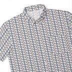Galactic R2-D2 BB-8 Head Pattern Hawaiian Shirt with Pocket - Galactic Button Down Shirt