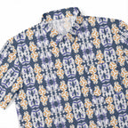 Galactic R2-D2 BB-8 Walking Pattern Hawaiian Shirt with Pocket - Galactic Button Down Shirt