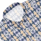 Galactic R2-D2 BB-8 Walking Pattern Hawaiian Shirt with Pocket - Galactic Button Down Shirt