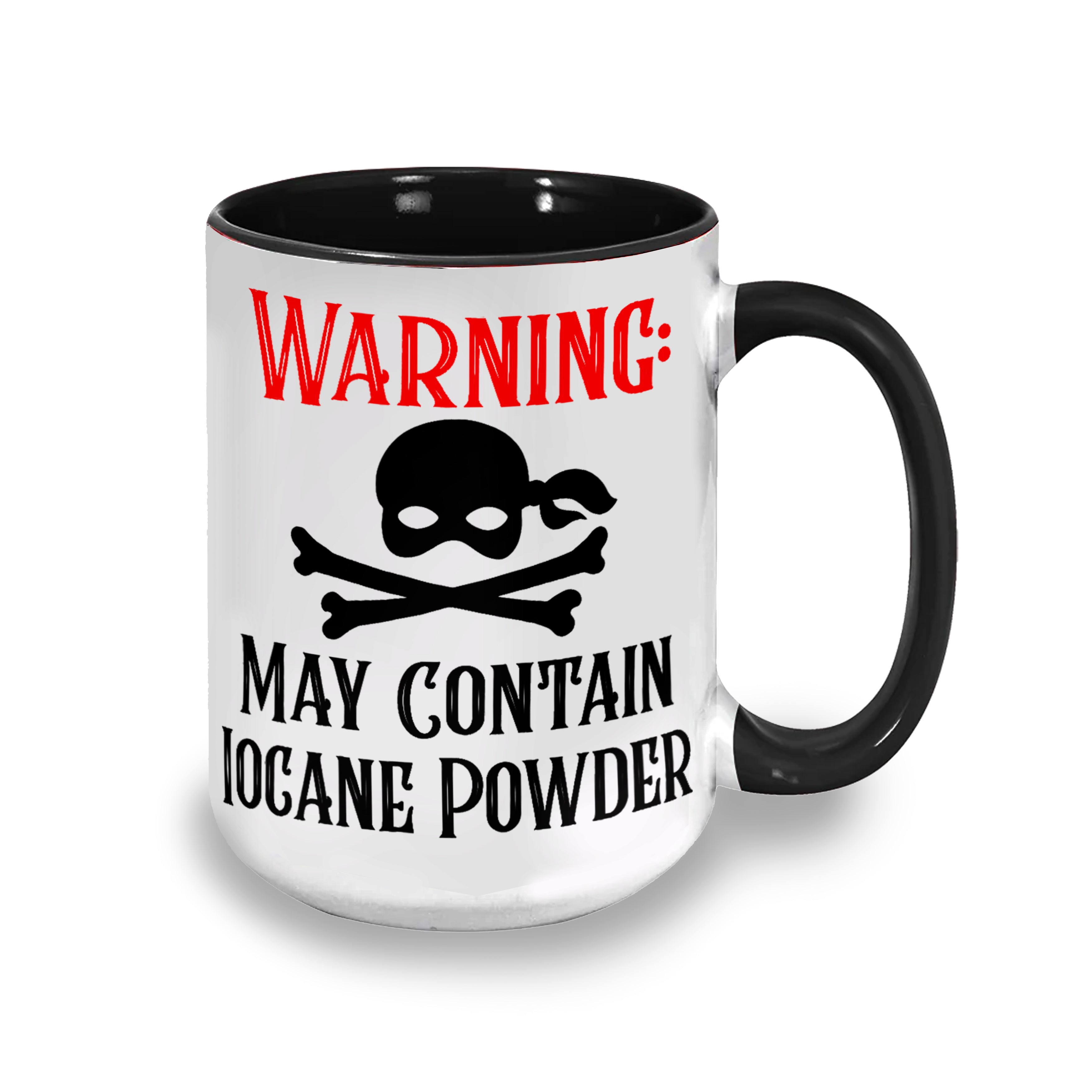 Iocane Powder Funny Accent Mug - Princess Bride Edge-to-Edge Printed Two-Tone Mug