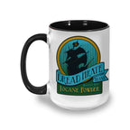Iocane Powder Funny Accent Mug - Princess Bride Edge-to-Edge Printed Two-Tone Mug