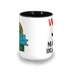Iocane Powder Funny Accent Mug - Princess Bride Edge-to-Edge Printed Two-Tone Mug