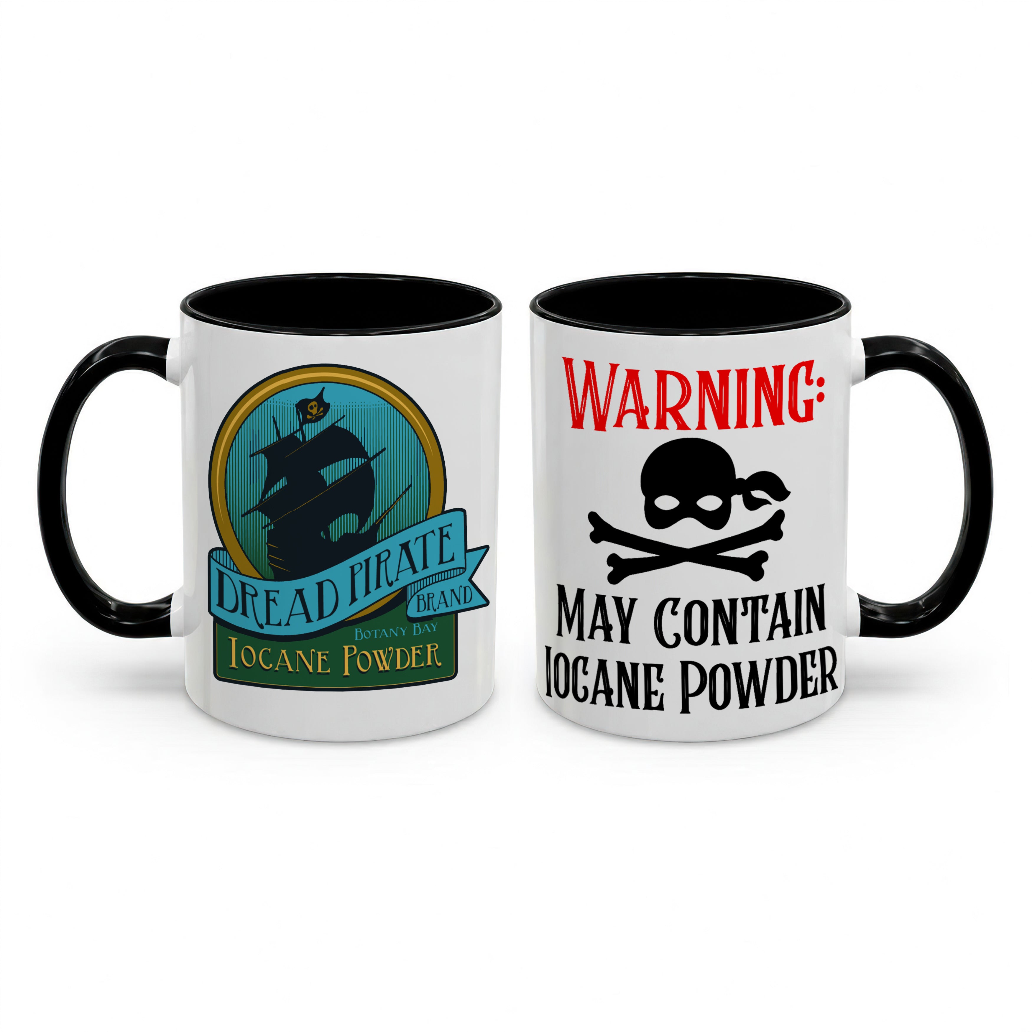 Iocane Powder Funny Accent Mug - Princess Bride Edge-to-Edge Printed Two-Tone Mug